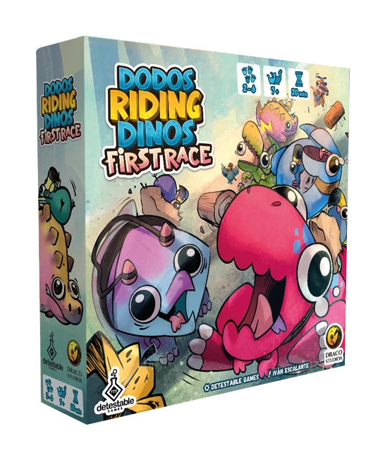 Dodos Dinos Riding First Race